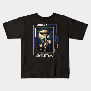 Cowboy skull Kids T-Shirt